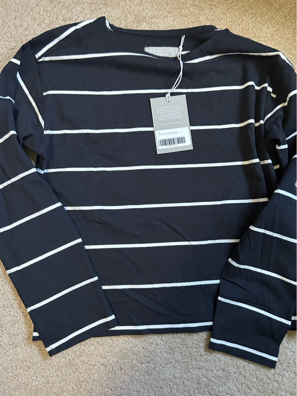 Everlane long-sleeved t-shirt (x-small) NWT